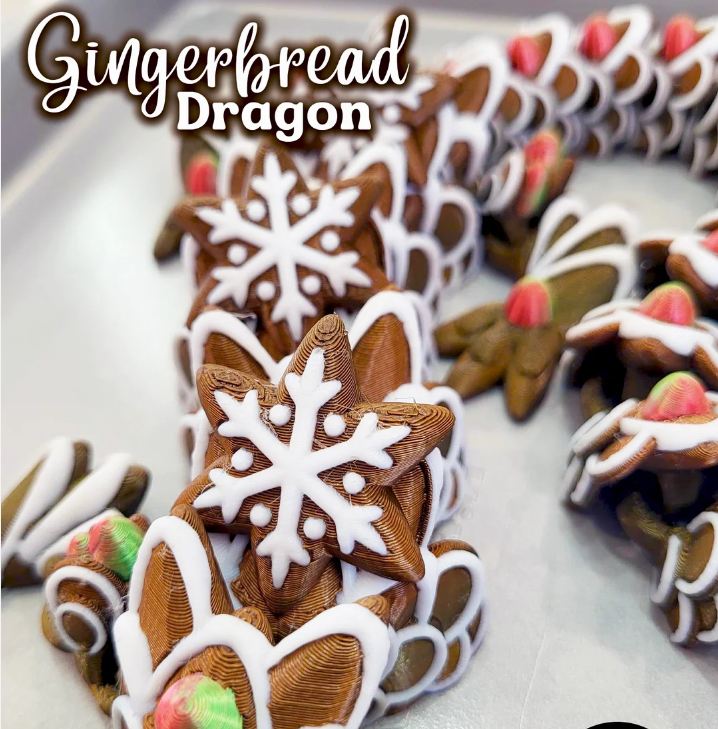 Gingerbread Cookie Dragon