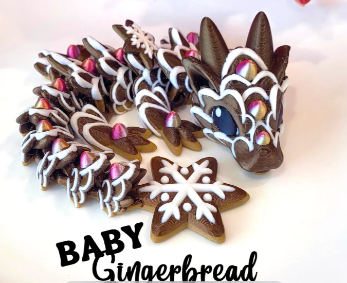 Gingerbread Cookie Dragon