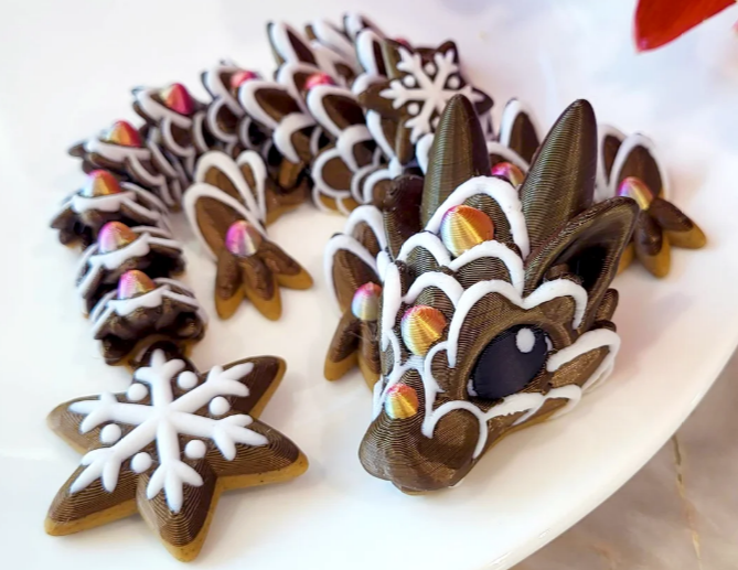 Gingerbread Cookie Dragon