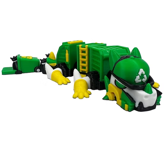 Tiny Garbage Truck Dragon