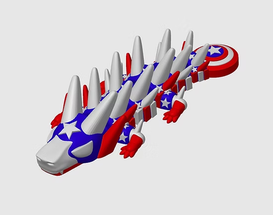 Captain America Dragon