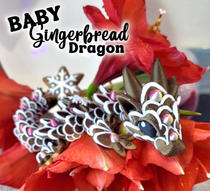 Gingerbread Cookie Dragon
